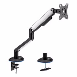 AISENS DT32TSR-295, Pince/boulon, 9 kg, 43,2 cm (17"), 81,3 cm (32"), 100 x 100 mm, Noir, Blanc