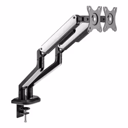 AISENS DT32TSR-297 support d'écran plat pour bureau 32" Noir, Blanc