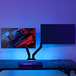 AISENS DT32TSR-297 support d'écran plat pour bureau 32" Noir, Blanc - Vue supplémentaire 4