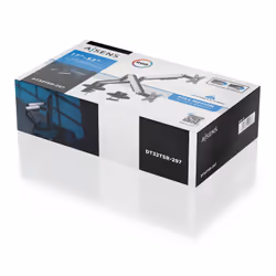 AISENS DT32TSR-297 support d'écran plat pour bureau 32" Noir, Blanc - Vue supplémentaire 6
