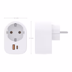 AISENS ASPS-1A1C06-W chargeur d'appareils mobiles Universel Blanc Secteur Charge rapide Intérieure - Vue supplémentaire 4