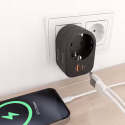 AISENS ASPS-1A1C07-BK chargeur d'appareils mobiles Universel Noir Secteur Charge rapide Intérieure - Vue supplémentaire 5
