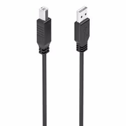 AISENS A101-0881, 10 m, USB A, USB B, USB 2.0, Noir