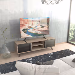 AISENS DT80F-305 support pour téléviseur 2,03 m (80") Noir - Vue supplémentaire 5