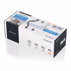 AISENS DT57TSR-307 support d'écran plat pour bureau 57" Noir - Vue supplémentaire 6