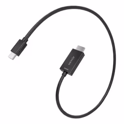 AISENS A125-0885 câble vidéo et adaptateur 0,6 m Mini DisplayPort HDMI Type A (Standard) Noir