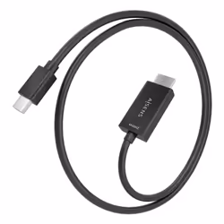 AISENS A125-0886 câble vidéo et adaptateur 1 m Mini DisplayPort HDMI Type A (Standard) Noir