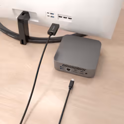 AISENS A125-0886 câble vidéo et adaptateur 1 m Mini DisplayPort HDMI Type A (Standard) Noir - Vue supplémentaire 5