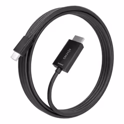 AISENS A125-0889 câble vidéo et adaptateur 3 m Mini DisplayPort HDMI Type A (Standard) Noir