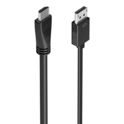 AISENS A125-0896 câble vidéo et adaptateur 5 m DisplayPort HDMI Type A (Standard) Noir