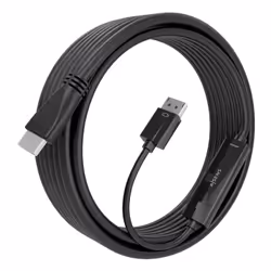 AISENS A125-0896 câble vidéo et adaptateur 5 m DisplayPort HDMI Type A (Standard) Noir
