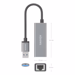 AISENS A106-0897 carte réseau Ethernet 1000 Mbit/s - Vue supplémentaire 4