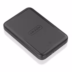 AISENS ASE-2519B, Boîtier disque dur/SSD, 2.5", SATA, Série ATA II, Série ATA III, 5 Gbit/s, Connectivité USB, Noir