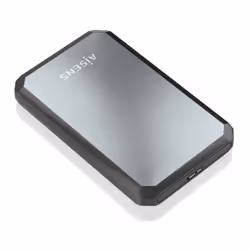 AISENS ASE-2529B, Boîtier disque dur/SSD, 2.5", SATA, Série ATA II, Série ATA III, 5 Gbit/s, Connectivité USB, Noir, Gris