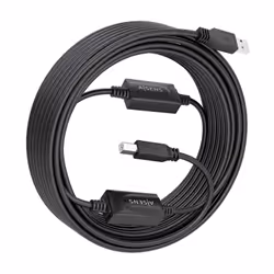 AISENS A101-0906 câble USB USB 2.0 15 m USB A USB B Noir