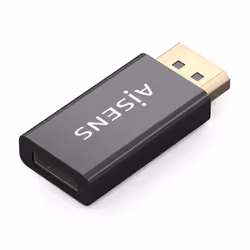 AISENS A125-0908, DisplayPort, HDMI, Mâle, Femelle, Droit, Droit