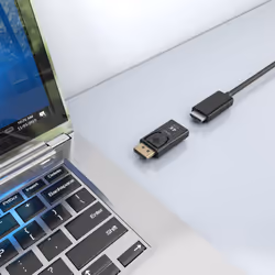 AISENS A125-0908 câble vidéo et adaptateur DisplayPort HDMI Noir - Vue supplémentaire 4