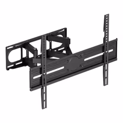 AISENS WT80TSLE-327, 100 x 100 mm, 600 x 400 mm, -15 - 3°, -60 - 60°, Acier, Noir