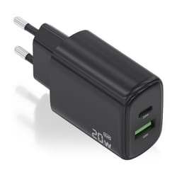 AISENS A110-0910 chargeur d'appareils mobiles Universel Noir Secteur Charge rapide Intérieure