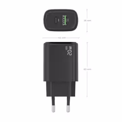 AISENS A110-0910 chargeur d'appareils mobiles Universel Noir Secteur Charge rapide Intérieure - Vue supplémentaire 4