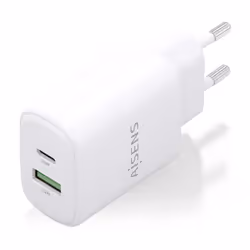 AISENS A110-0911 chargeur d'appareils mobiles Universel Blanc Secteur Charge rapide Intérieure