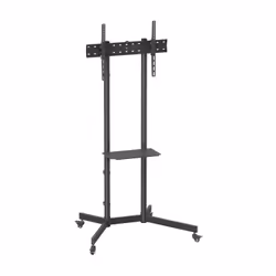 AISENS FT70TE-333, 177,8 cm (70"), 100 x 100 mm, 600 x 400 mm, -12 - 12°, Acier, Noir