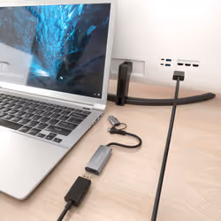 AISENS A109-0913 adaptateur graphique USB Gris - Vue supplémentaire 6