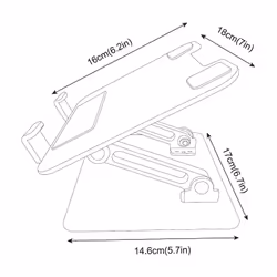 AISENS LPS4L-339 Support de livres Support pour ordinateur portable et tablette Argent 33 cm (13") - Vue supplémentaire 8