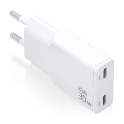 AISENS ASCH-30W2P048-W chargeur d'appareils mobiles Caméra Numérique, MP3, MP4, Téléphone portable, Navigateur, Ordinateur portable, Consoles portables, Smartphone, Tablette, Universel Blanc Secteur Charge rapide Intérieure