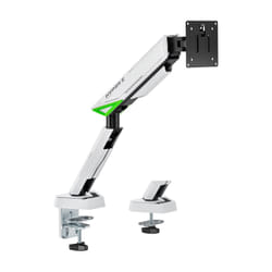 AISENS DT49TSR-343 support d'écran plat pour bureau 124,5 cm (49") Noir, Blanc