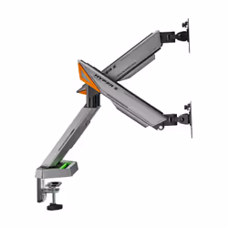 AISENS DT38TSRRGB-349 support d'écran plat pour bureau 96,5 cm (38") Noir, Blanc - Vue supplémentaire 3