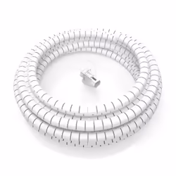 AISENS A151-0917, Manchon de câbles, Universel, Plastique, Blanc