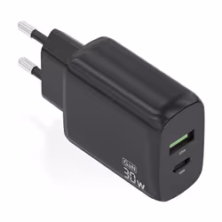 AISENS A110-0923, Intérieure, Secteur, 20 V, Noir