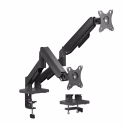 AISENS DT32TSR-357, Pince/boulon, 18 kg, 43,2 cm (17"), 81,3 cm (32"), 100 x 100 mm, Noir