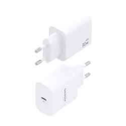 AISENS A110-0940 chargeur d'appareils mobiles Caméra Numérique, GPS, MP3, MP4, Téléphone portable, Ordinateur portable, Smartphone, Tablette, Universel Blanc Secteur Charge rapide Intérieure