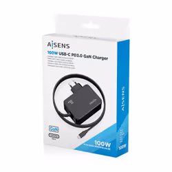 AISENS ASCH-1PD100WL50-BK chargeur d'appareils mobiles Caméra Numérique, GPS, Téléphone portable, Ordinateur portable, Smartphone, Tablette, Universel Noir Secteur Charge rapide Intérieure - Vue supplémentaire 7