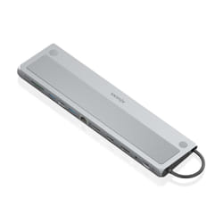 AISENS ASUC-12P020-GR station d'accueil Avec fil USB 3.2 Gen 1 (3.1 Gen 1) Type-C Gris