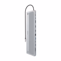 AISENS ASUC-12P020-GR station d'accueil Avec fil USB 3.2 Gen 1 (3.1 Gen 1) Type-C Gris