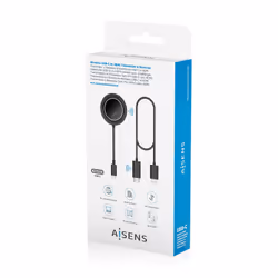 AISENS ASWL-H2KC30M003-BK extension audio/video Émetteur et récepteur AV Noir - Vue supplémentaire 8