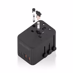 AISENS ASPS-2A2C08-BK chargeur d'appareils mobiles Universel Noir Secteur Charge rapide Intérieure