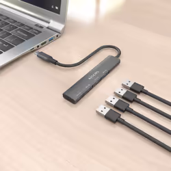 AISENS A109-0943 station d'accueil Avec fil USB 3.2 Gen 1 (3.1 Gen 1) Type-C Gris - Vue supplémentaire 5