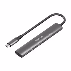 AISENS ASUC-5P022-GR, Avec fil, USB 3.2 Gen 1 (3.1 Gen 1) Type-C, Gris, 5 Gbit/s, USB, USB Type-C