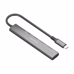 AISENS ASUC-5P022-GR station d'accueil Avec fil USB 3.2 Gen 1 (3.1 Gen 1) Type-C Gris