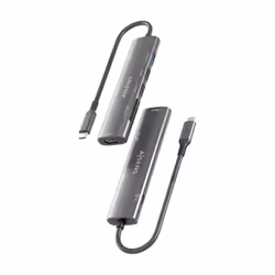 AISENS ASUC-7P027-GR station d'accueil Avec fil USB 3.2 Gen 1 (3.1 Gen 1) Type-C Gris - Vue supplémentaire 8