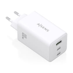 AISENS ASCH-100W3P051-W chargeur d'appareils mobiles Universel Blanc Secteur Charge rapide Intérieure
