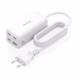 AISENS ASCH-100W4P053-W chargeur d'appareils mobiles Universel Blanc Secteur Charge rapide Intérieure