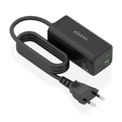 AISENS ASCH-100W4P054-BK chargeur d'appareils mobiles Universel Noir Secteur Charge rapide Intérieure