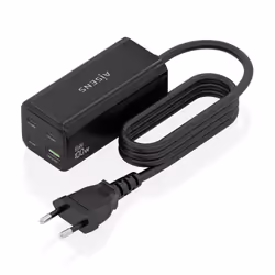 AISENS ASCH-100W4P054-BK chargeur d'appareils mobiles Universel Noir Secteur Charge rapide Intérieure