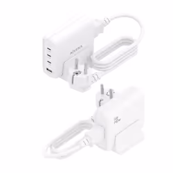 AISENS ASCH-140W4P055-W chargeur d'appareils mobiles Universel Blanc Secteur Charge rapide Intérieure
