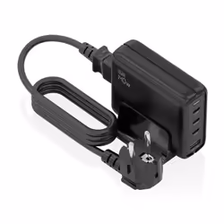 AISENS ASCH-140W4P056-BK, Intérieure, Secteur, 20 V, 5 A, 1,4 m, Noir
